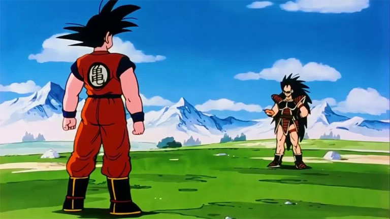 Goku analogy on animation